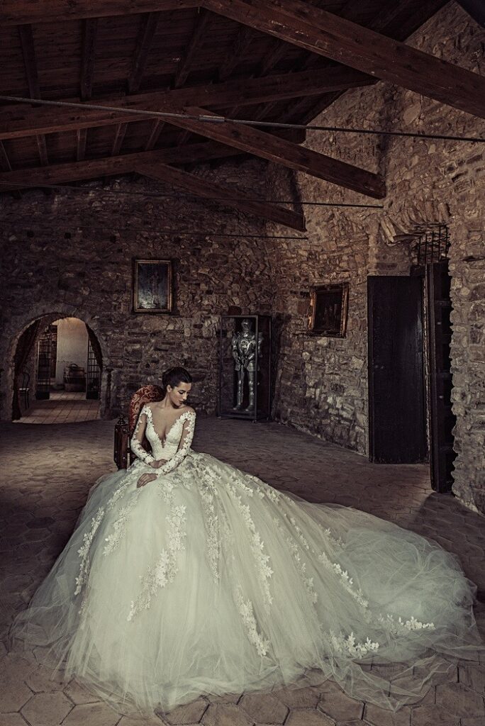 Vestido de novia 1735 de Julia Kontogruni