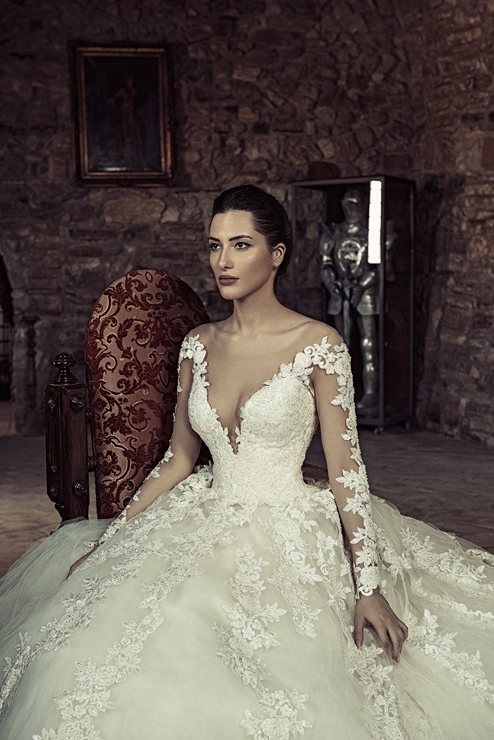 Vestido de novia 1735 de Julia Kontogruni