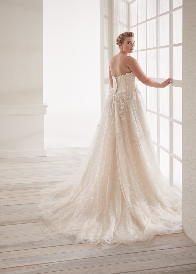 Vestidos de novia CVA20021 - WHITE ONE PLUS