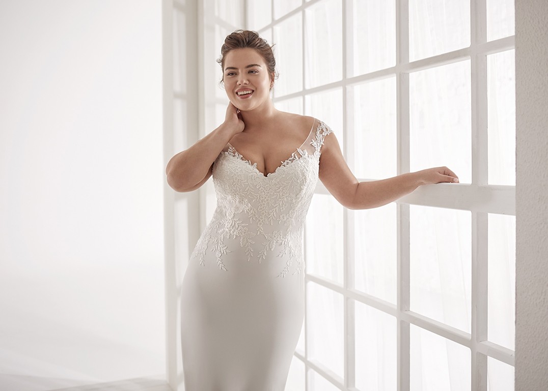 Vestidos de novia CVA20041- WHITE ONE PLUS