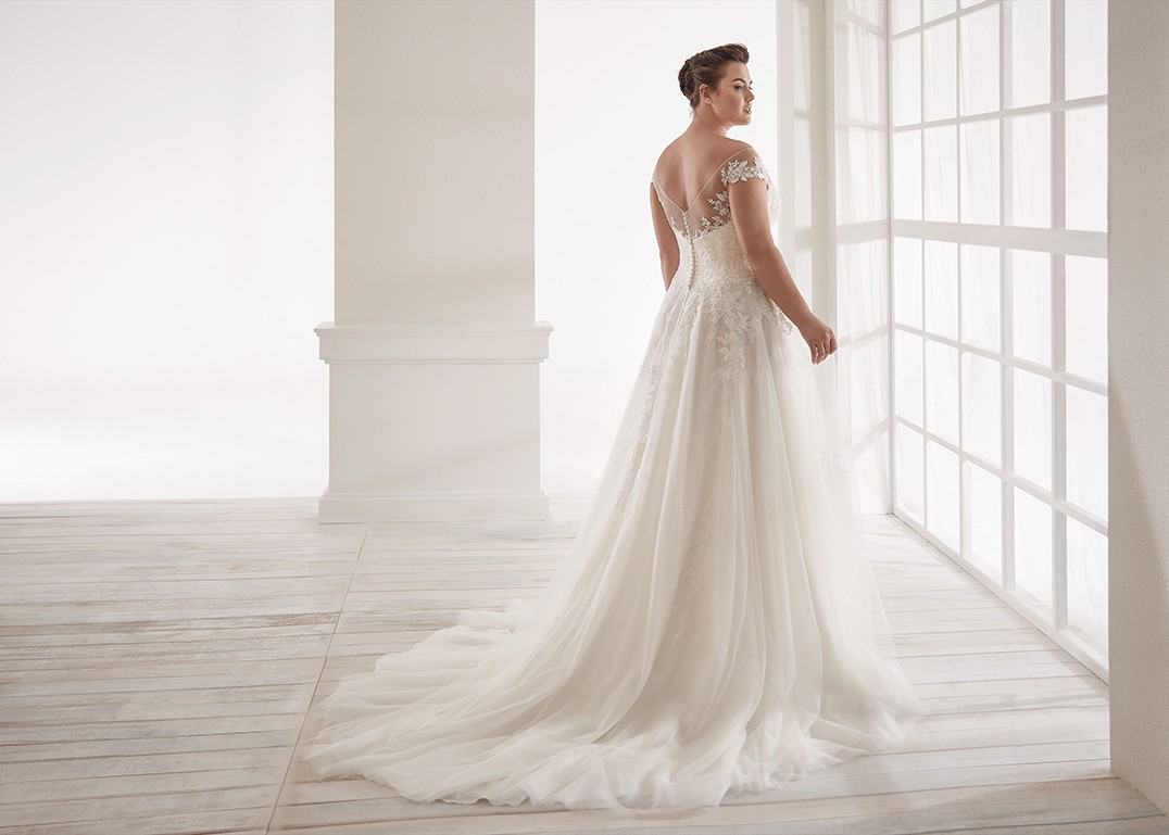 Vestidos de novia CVA20141 - WHITE ONE PLUS