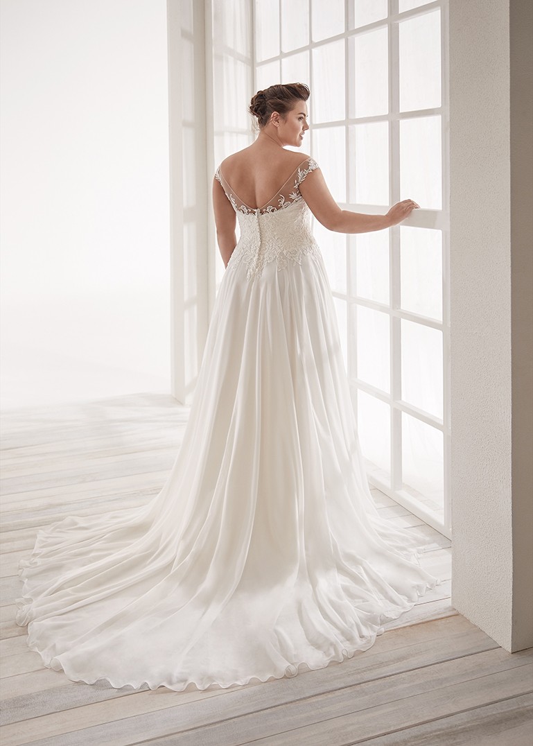 Vestidos de novia CVA20171 - WHITE ONE PLUS