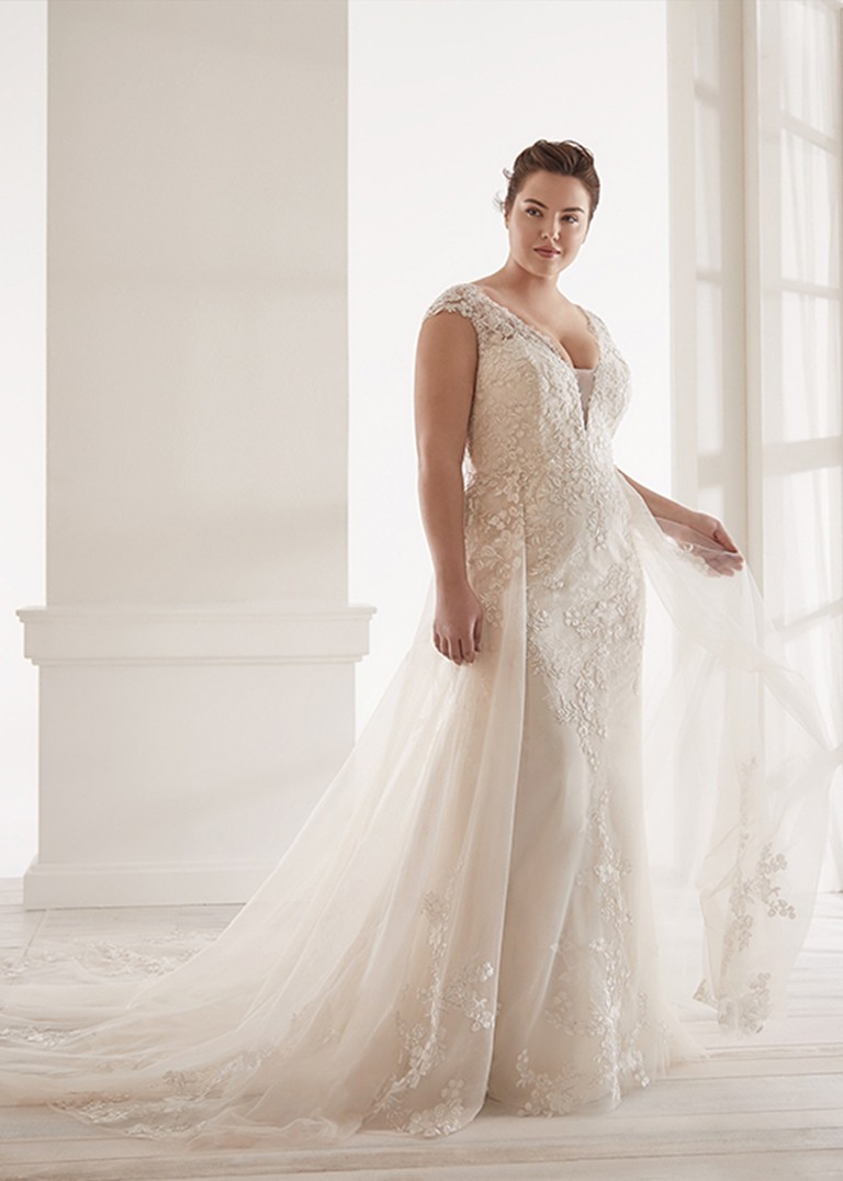 Vestidos de novia CVA20212 - WHITE ONE PLUS