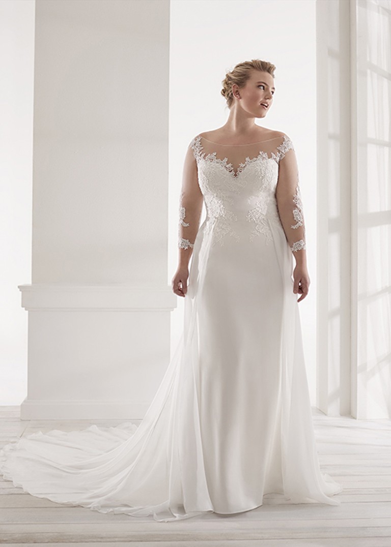 Vestidos de novia CVA20052 - WHITE ONE PLUS