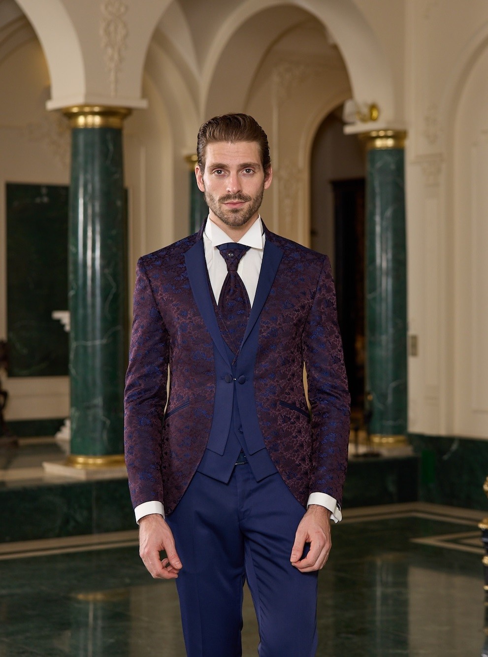Traje de novio M19337 - SEDKA NOVIOS BLUE