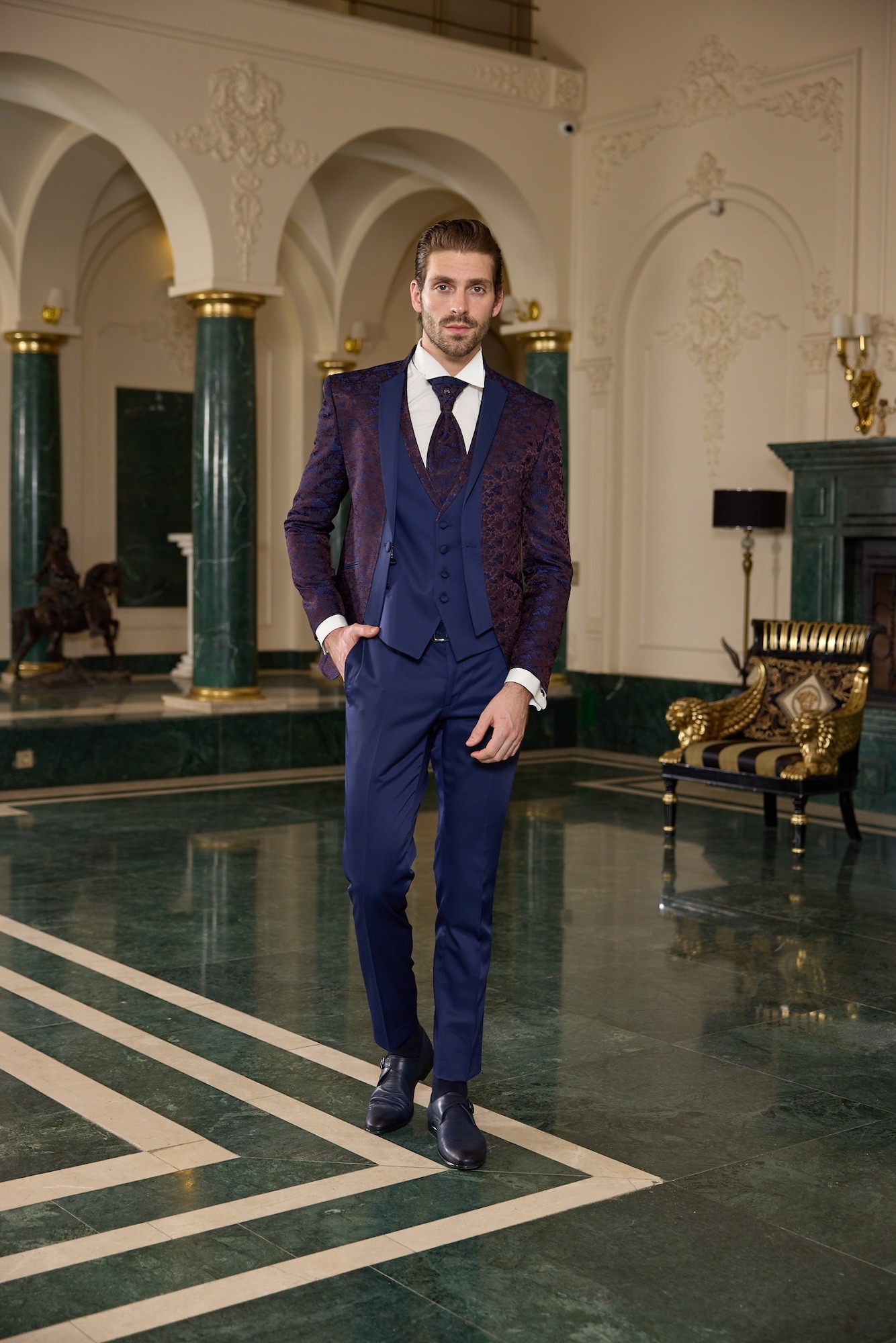 Traje de novio M19337 - SEDKA NOVIOS BLUE