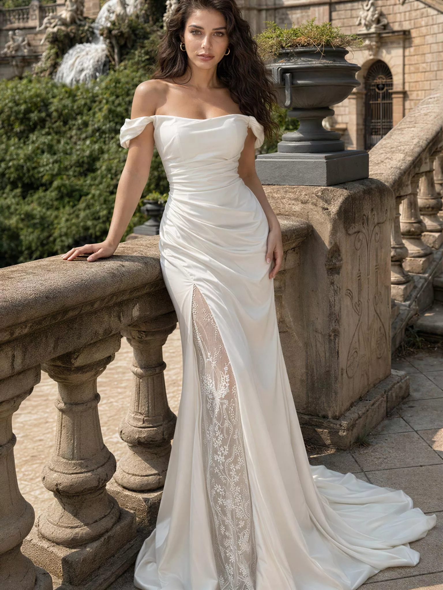 vestido-novia-ambar-sedkastudio-crepé-escotepalabradehonor-espaldarecta-frente-sedkanovias