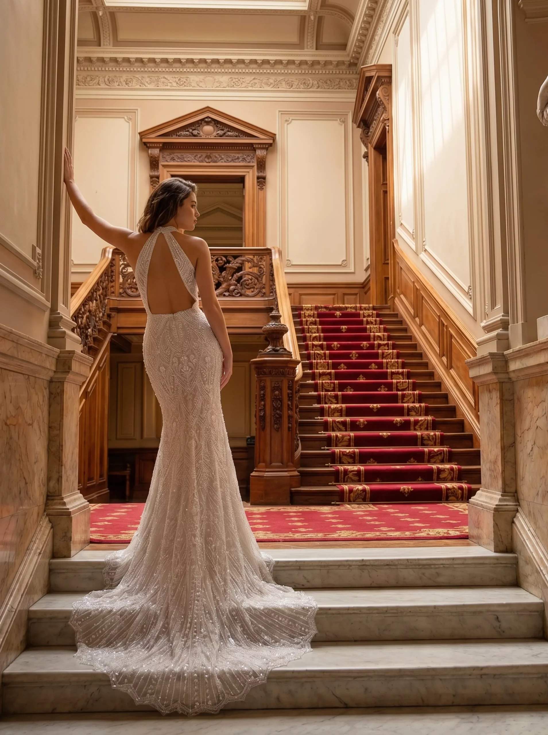 vestido-novia-duende-sedkacouture-encaje-escotehalter-espaldaabierta-sedkanovias