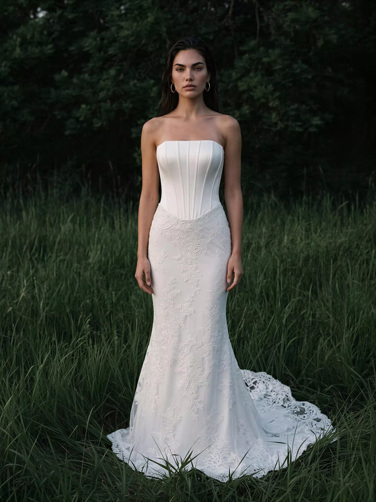 vestido-novia-amanda-sedkaatelier-crepé-escotepalabradehonor-espaldarecta-defrente-sedkanovias