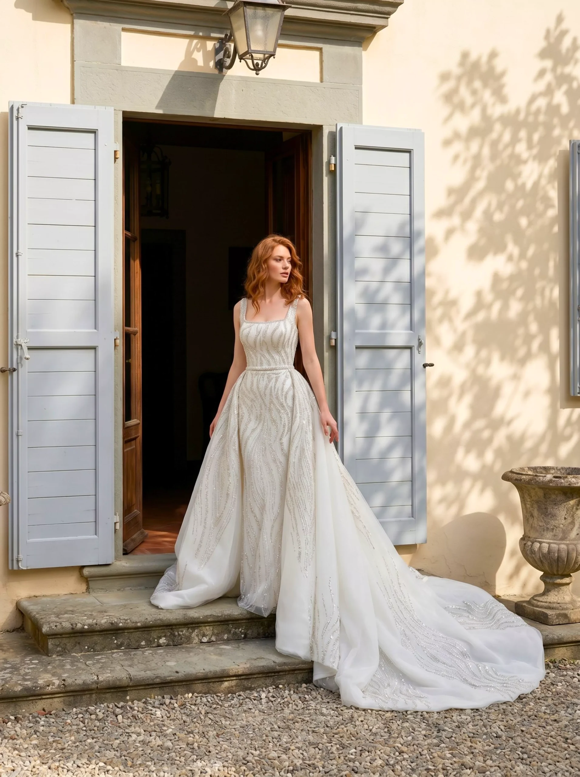 vestido-novia-libra-sedkacouture-crepé-escoterecto-espaldaenu-frente-sedkanovias