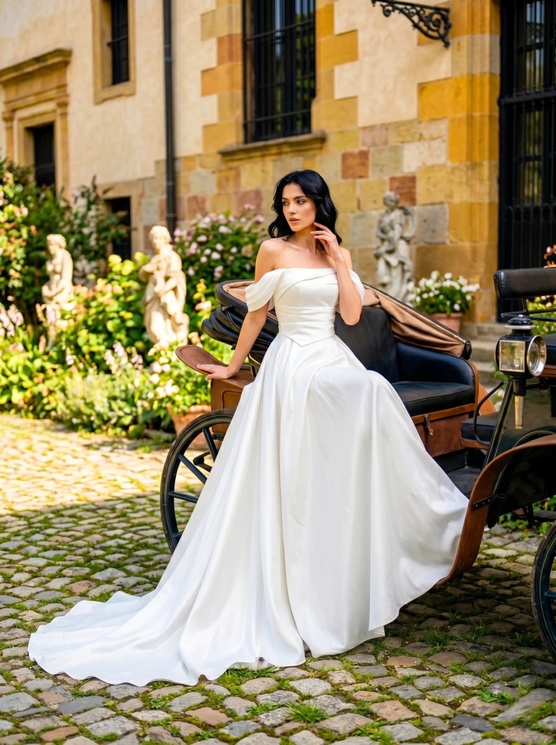 vestido-novia-oliva-sedkacouture-crepé-escotepalabradehonor-espaldaenv-frente-sedkanovias