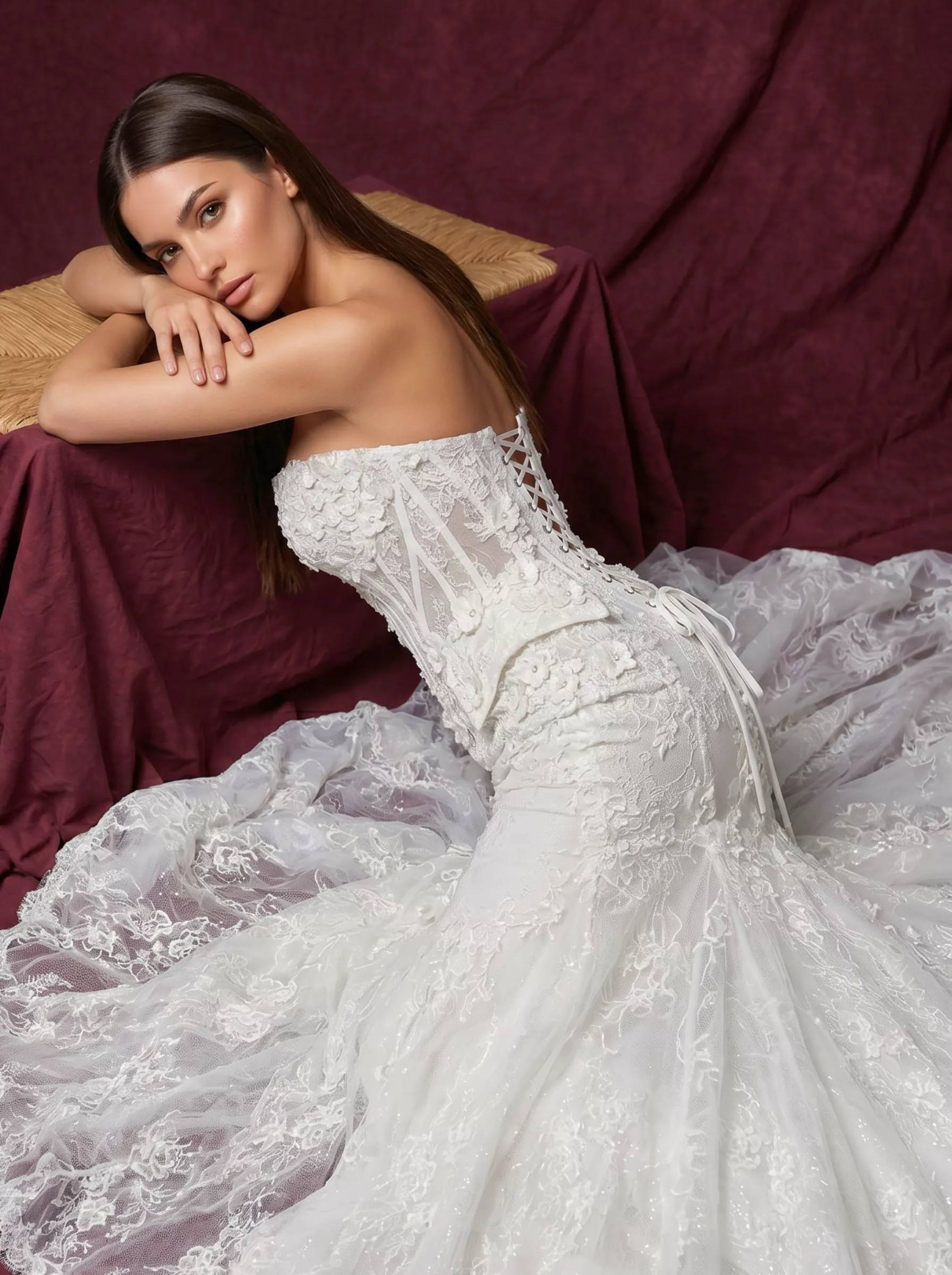 vestido-novia-sirevellea-sedkacouture-encaje-escotecorazón-espaldacorsé-detallespalda-sedkanovias