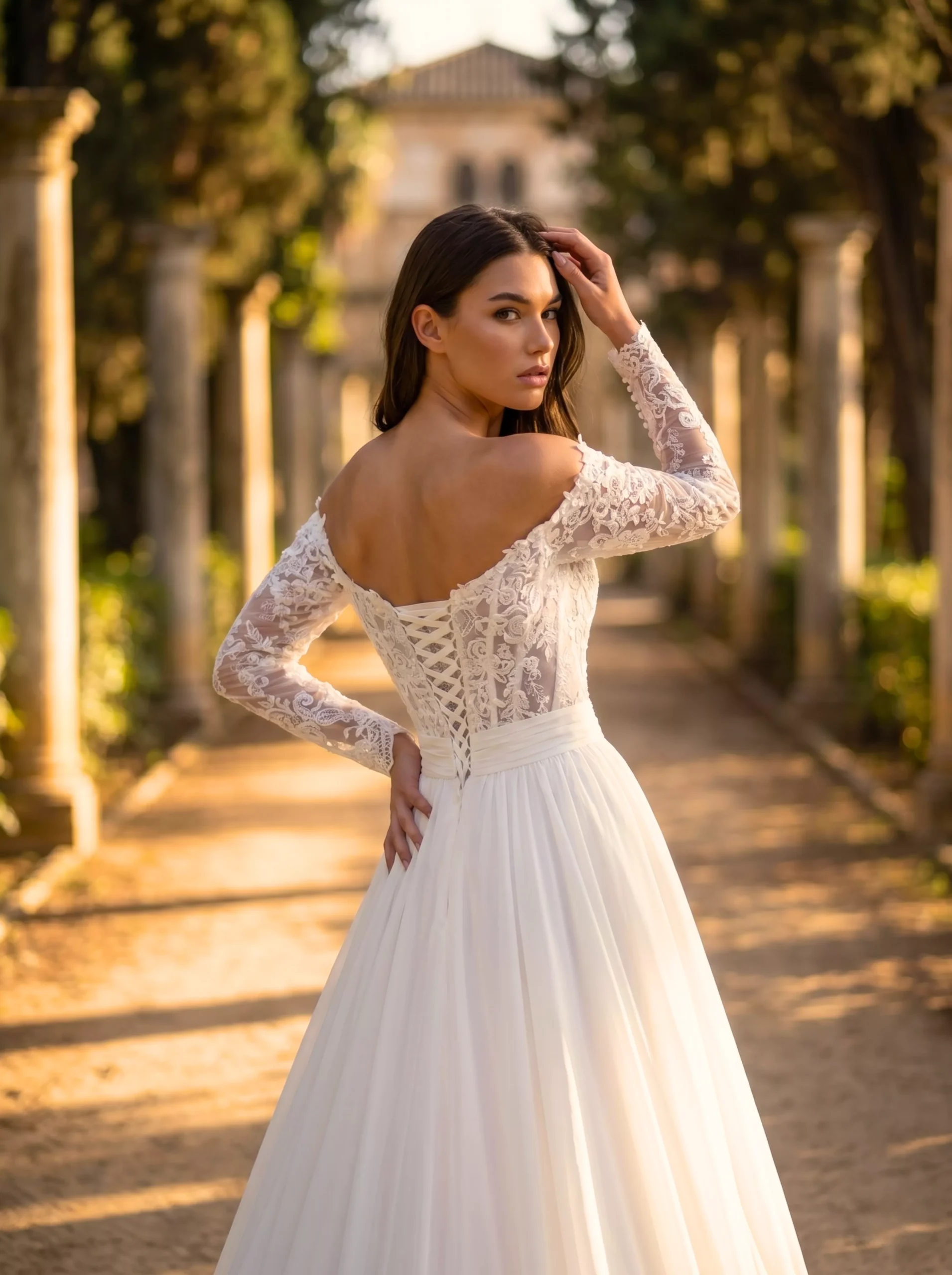vestido-novia-siroco-sedkacouture-encaje-escotepalabradehonor-espaldarecta-detallespalda-sedkanovias